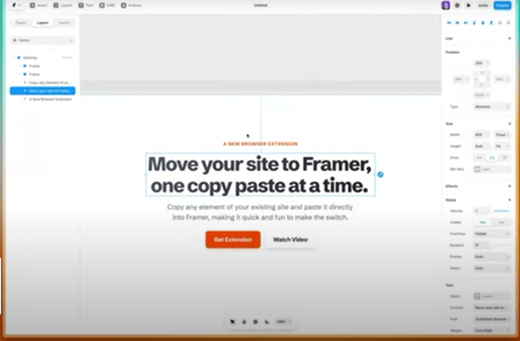 Framer website export FRAMER AI To Create Your Own Website : A Powerful Tool for Designers