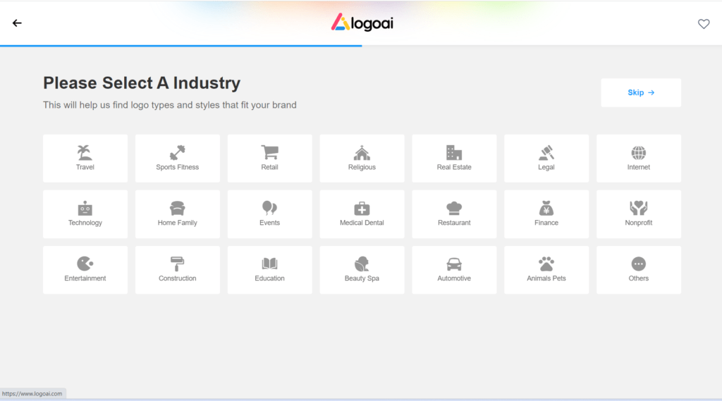 logo industry AI logo maker :Logoai.com: Creating Captivating Brand Identities Made Easy