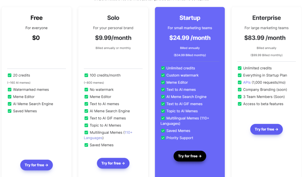 supermem pricing Supermeme AI: Mastering Meme With Artificial Intelligence