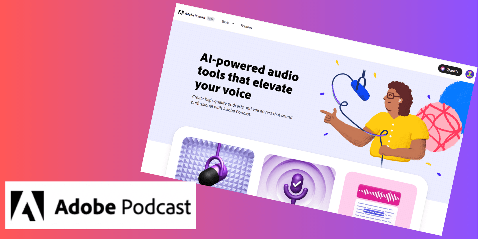 Adobe Podcast AI Voice