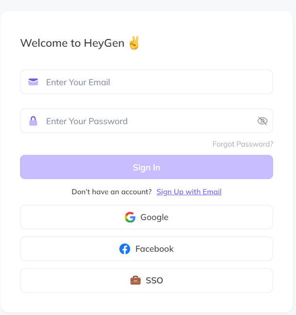 HeyGen AI Login HeyGen AI: Video Creation with AI