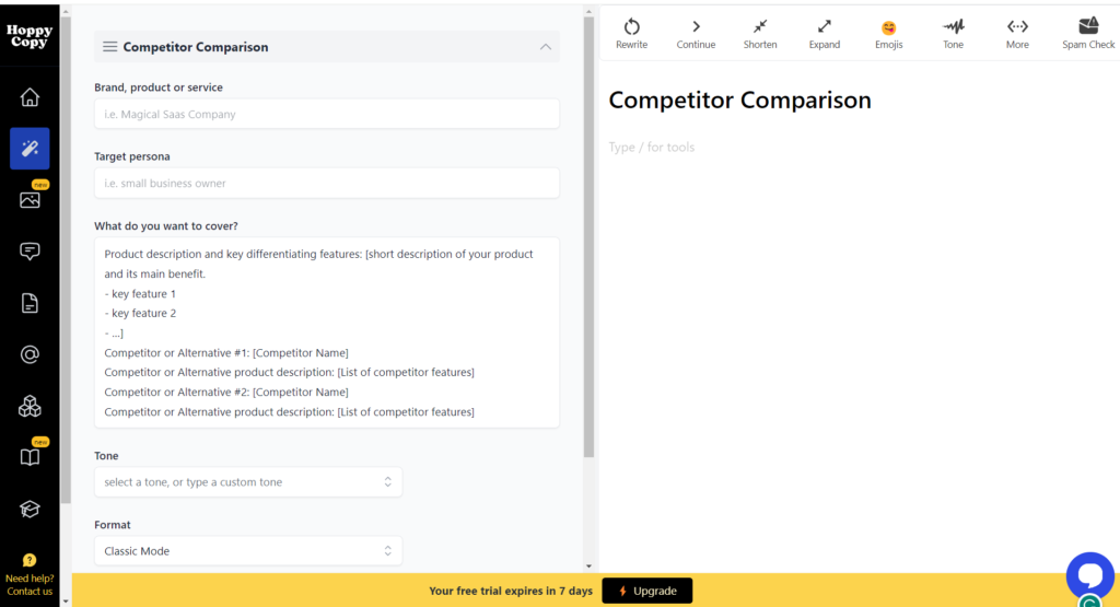 Hoppy Copy Competitior Hoppy Copy AI: Revolutionizing Email Marketing with AI