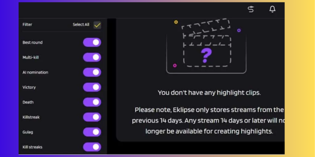 eklipse create highlights Eklipse.gg: AI-Driven Highlight Generator for Content Creators