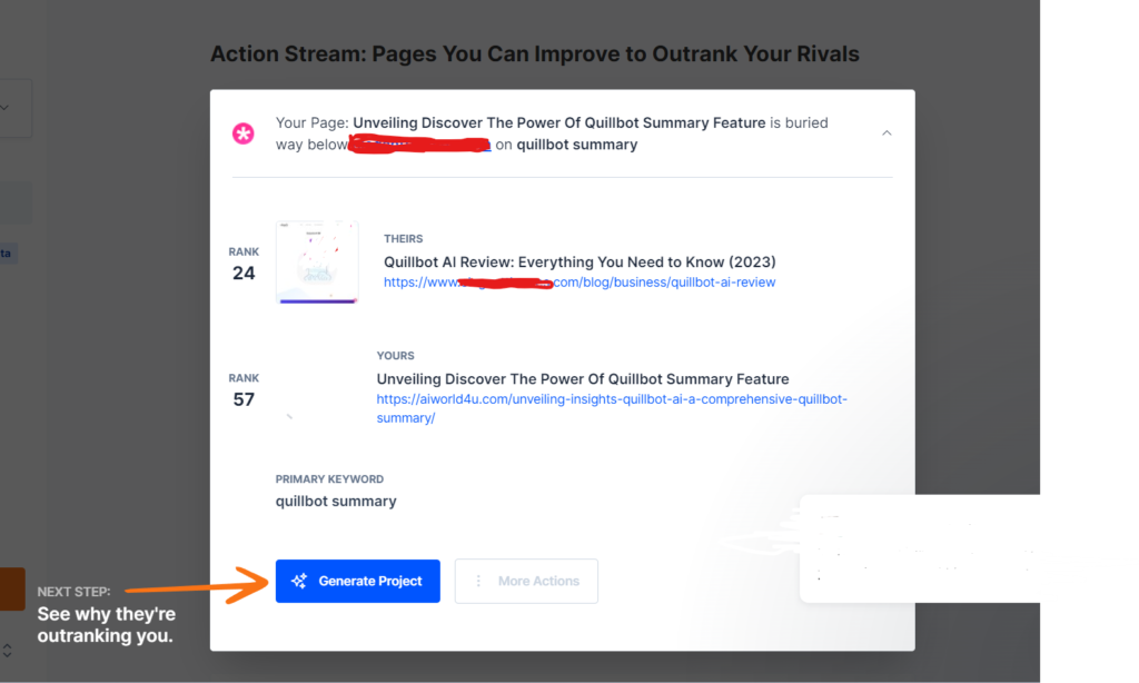 RIVALFLOWAI COmpetitior Analysis RivalFlowAI: Your Best Friend for Making SEO Content Better